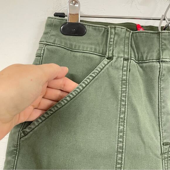 Spanx Green Cargo Skinny Jeans High Rise Womens M Denim Stretch Classic Fall - Picture 5 of 10